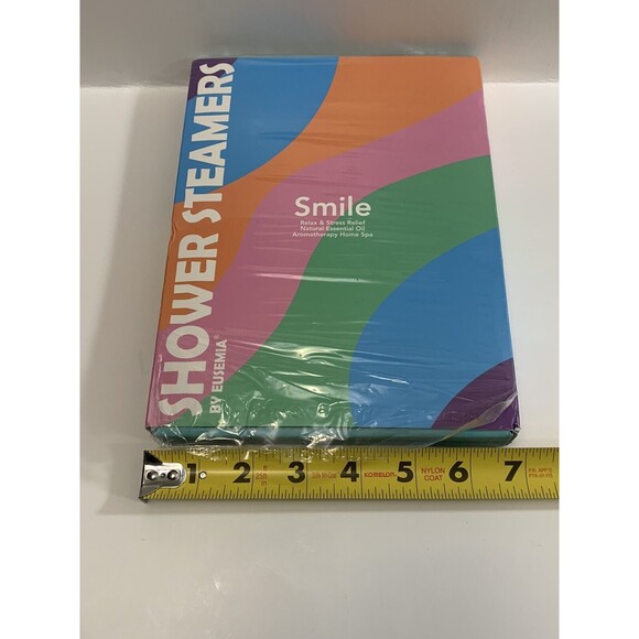 Eusemia Aromatherapy Shower Steamers Smile Assorted Colors Relax Spa 12 Pack - Picture 5 of 5